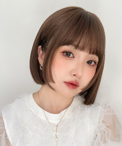 ボブ様 ロゼットボブ 」 ウィッグ 自然 ボブ 姫カット ぷつっとボブ ショート