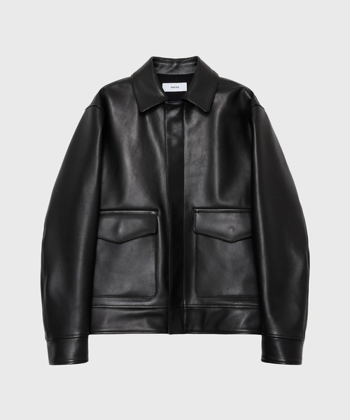 marka(マーカ)の「【MARKA/マーカ】LEATHER FLIGHT JACKET(ブルゾン・メンズ・ブラック・2)」の1枚目の写真