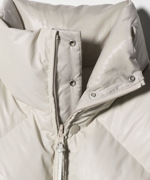 セール】＜ASTRAET＞レザーライク リバーシブル ダウンジャケット