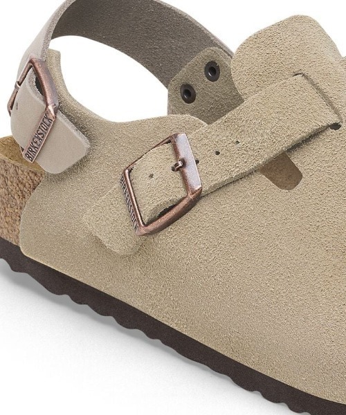 BIRKENSTOCK(ビルケンシュトック)の「BIRKENSTOCK/ビルケンシュトック/TOKIO Suede/トキオ スエード/スエードレザー - トープ(サンダル・メンズ・ベージュ・41/42/43/40)」の8枚目の写真