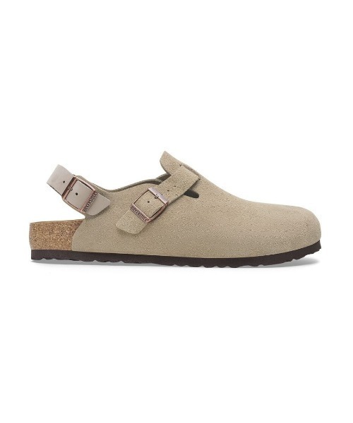 BIRKENSTOCK(ビルケンシュトック)の「BIRKENSTOCK/ビルケンシュトック/TOKIO Suede/トキオ スエード/スエードレザー - トープ(サンダル・メンズ・ベージュ・41/42/43/40)」の4枚目の写真