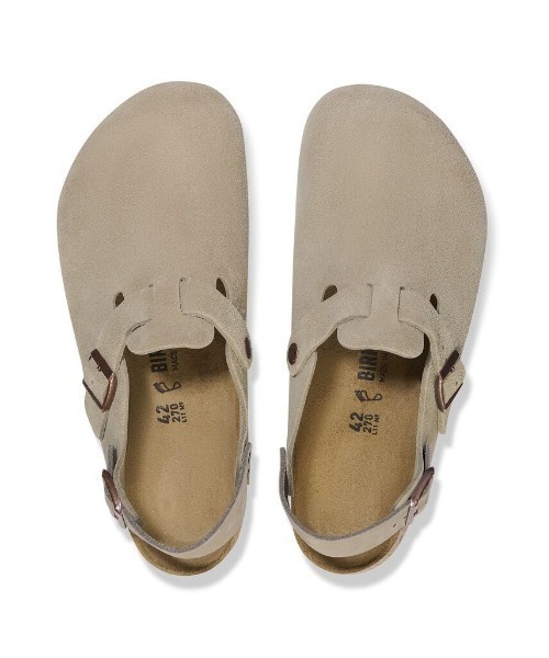 BIRKENSTOCK(ビルケンシュトック)の「BIRKENSTOCK/ビルケンシュトック/TOKIO Suede/トキオ スエード/スエードレザー - トープ(サンダル・メンズ・ベージュ・41/42/43/40)」の7枚目の写真