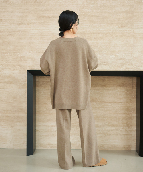 Plage CASH TOUCH flare パンツ カーディガン　2点セット Plage CASH TOUCH flare パンツ カーディガン 2点セット - メルカリ