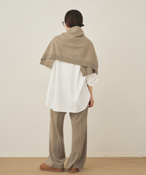 plage(プラージュ)の「《追加》CASH TOUCH flare パンツ(その他パンツ・レディース・ライトグレー/モカ・36/38)」の15枚目の写真