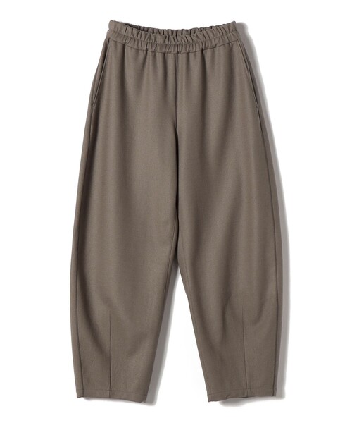SHIPS(シップス)の「SHIPS Primary Navy Label:ウール ジャージー パンツ 25AW(その他パンツ・レディース・カーキ/ダークグレー・38/36)」の1枚目の写真