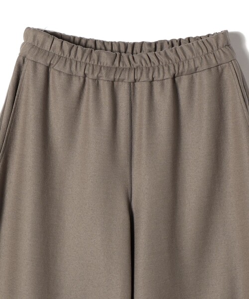 SHIPS(シップス)の「SHIPS Primary Navy Label:ウール ジャージー パンツ 25AW(その他パンツ・レディース・カーキ/ダークグレー・38/36)」の7枚目の写真