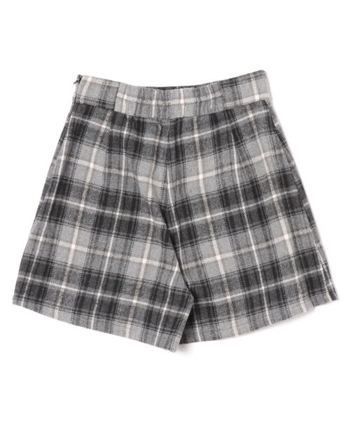 REDYAZEL（レディアゼル）の「チェックタックショートパンツ（その他パンツ・レディース・キャメル/ボルドー/グレー・SMALL/MEDIUM）」の7枚目の写真