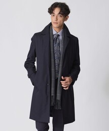 Paul Stuart（ポールスチュアート）の「【はっ水/防風】【QUINTESSENTIAL】【MADISON】オリジナルトップツイルウールバルマカーンコート（その他アウター）」