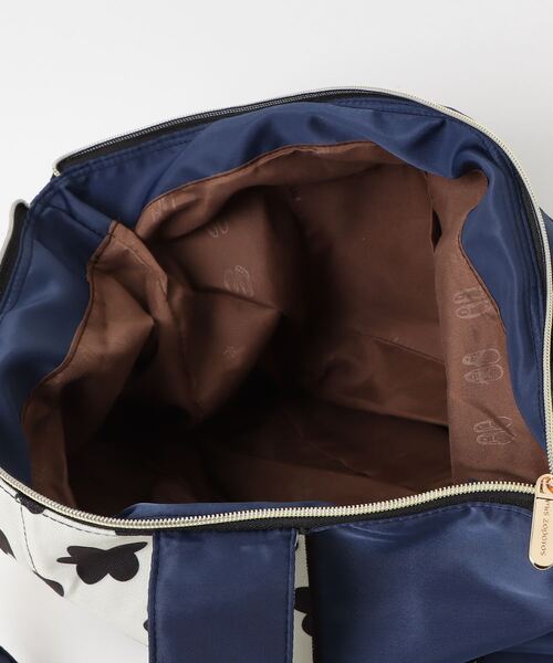 mis zapatos（ミス　サパト）の「MIS ZAPATOS TOTE トートバッグ（トートバッグ・レディース・カーキ/ネイビー・FREE）」の19枚目の写真