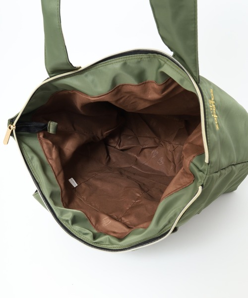 mis zapatos（ミス　サパト）の「MIS ZAPATOS TOTE トートバッグ（トートバッグ・レディース・カーキ/ネイビー・FREE）」の13枚目の写真