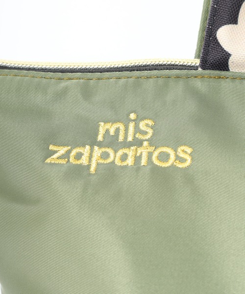 mis zapatos（ミス　サパト）の「MIS ZAPATOS TOTE トートバッグ（トートバッグ・レディース・カーキ/ネイビー・FREE）」の6枚目の写真