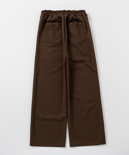 AJUGA.（アジュガ）の「フェルトニットイージーワイドパンツ（その他パンツ・レディース・ブラウン/ベージュ・FREE）」の4枚目の写真