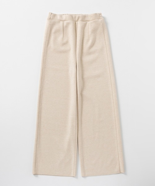 AJUGA.（アジュガ）の「フェルトニットイージーワイドパンツ（その他パンツ・レディース・ブラウン/ベージュ・FREE）」の5枚目の写真