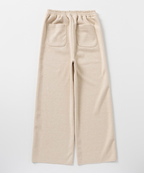 AJUGA.（アジュガ）の「フェルトニットイージーワイドパンツ（その他パンツ・レディース・ブラウン/ベージュ・FREE）」の6枚目の写真