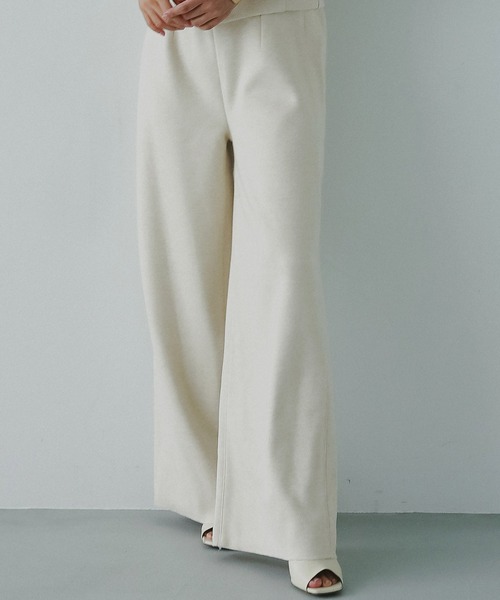 AJUGA.（アジュガ）の「フェルトニットイージーワイドパンツ（その他パンツ・レディース・ブラウン/ベージュ・FREE）」の14枚目の写真