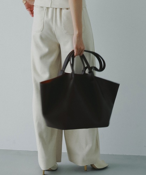 AJUGA.（アジュガ）の「フェルトニットイージーワイドパンツ（その他パンツ・レディース・ブラウン/ベージュ・FREE）」の17枚目の写真