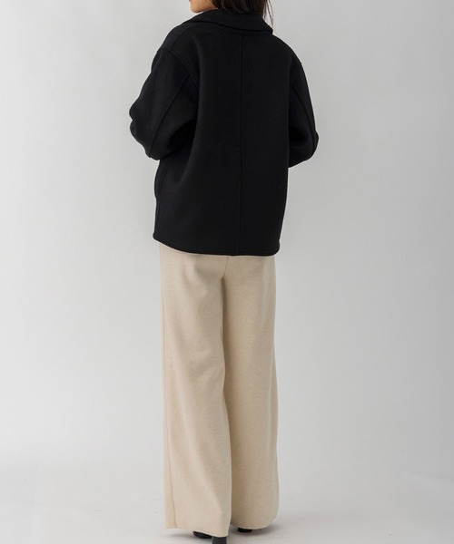 AJUGA.（アジュガ）の「フェルトニットイージーワイドパンツ（その他パンツ・レディース・ブラウン/ベージュ・FREE）」の11枚目の写真