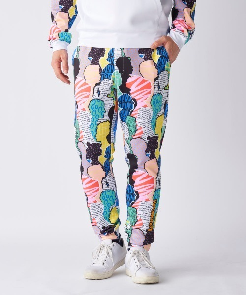 LOUDMOUTH プリントストレッチパンツ gbj7 LOUD MOUTH ラウドマウス パンツ LOUDMOUTH プリントストレッチパンツ