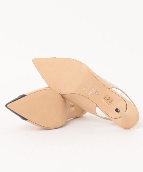 CARRANO（カラーノ）の「【CARRANO】バイカラーバックストラップパンプス(61300C)（パンプス・レディース・ベージュ・35）」の3枚目の写真