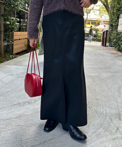 SHENERY（シーナリー）の「レザーマーメイドスカート（スカート）」 - WEAR