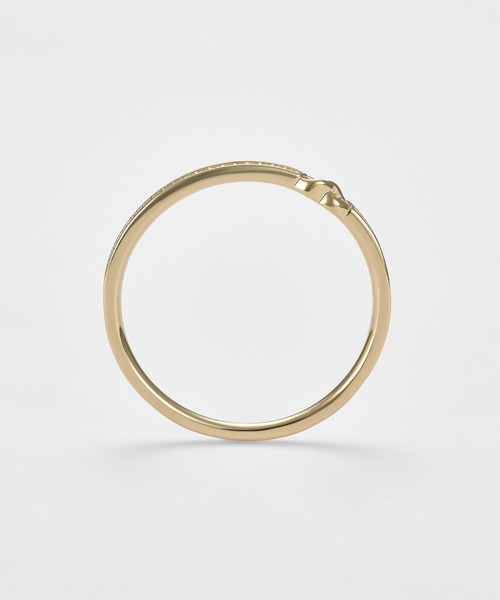 agete（アガット）の「K10ダイヤモンドリング（0.04ct）（リング・レディース・ゴールド系その他・#11/#13/#15）」の4枚目の写真