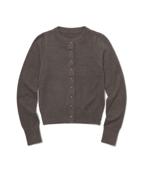 MOAA(モア)の「Soft Fuzzy Knit Cardigan (BEIGE)(カーディガン/ボレロ・レディース・その他・SMALL/MEDIUM)」の1枚目の写真