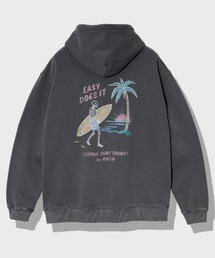 katin（ケイティン）の「KATIN/ケイティン　スカル製品染め POパーカー -SURF-（パーカー）」