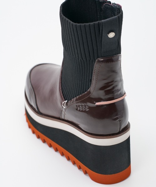 VEGE（ベジ）の「VEGE Bold Girrl（ブーツ・レディース・レッド系その他/ブラック/ブラウン系その他・24/23.5/23/24.5）」の16枚目の写真