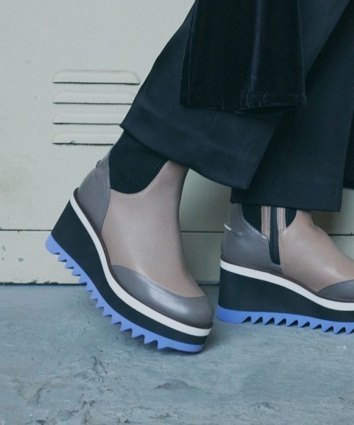 VEGE（ベジ）の「VEGE Bold Girrl（ブーツ・レディース・レッド系その他/ブラック/ブラウン系その他・24/23.5/23/24.5）」の4枚目の写真