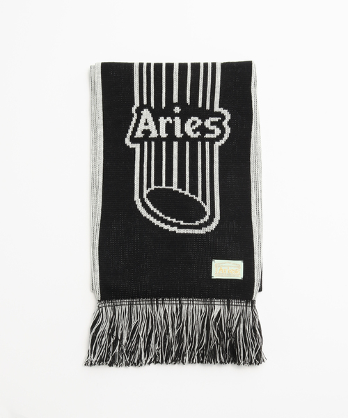 Aries column scarf ブラック マフラー スカーフ ARIES / アリーズ COLUMN SCARF（バンダナ/スカーフ）｜ARIES