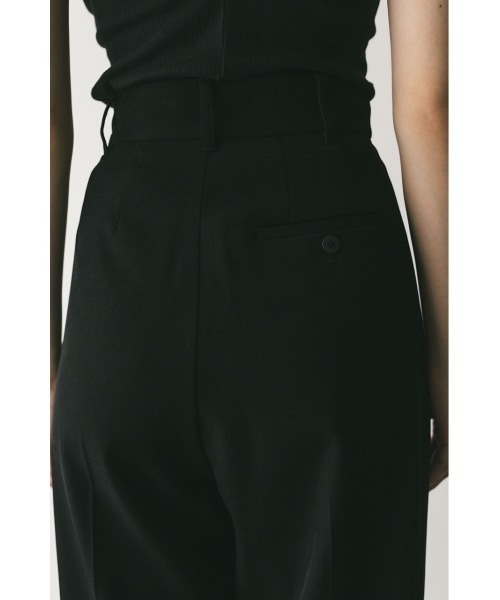 STYLEMIXER（スタイルミキサー）の「ベーシックツータックパンツ（スラックス・レディース・ブラック/アイボリー/ダークグレー/オレンジ・SMALL/MEDIUM/LARGE）」の19枚目の写真