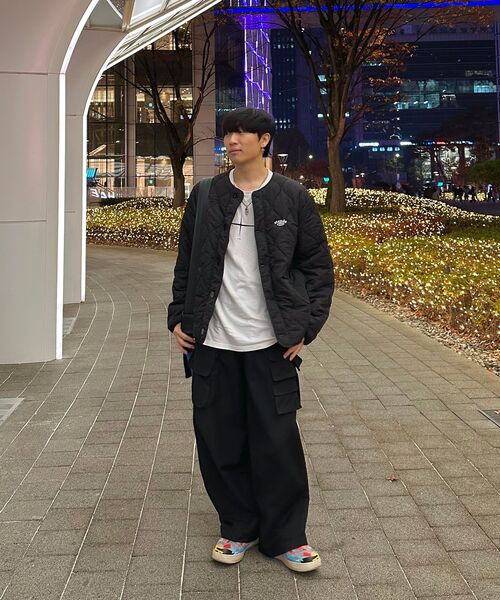 TRAVEL(トラベル)の「TRバルーンマルチポケットパンツブラック(スウェットパンツ・メンズ・その他・LARGE/MEDIUM/SMALL)」の3枚目の写真