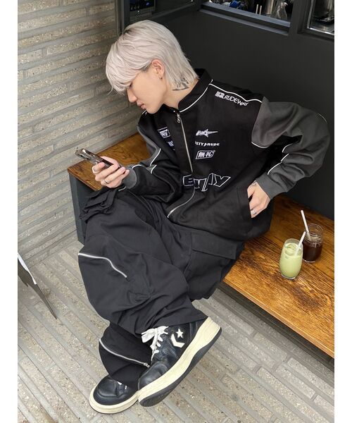 TRAVEL(トラベル)の「TRバルーンマルチポケットパンツブラック(スウェットパンツ・メンズ・その他・LARGE/MEDIUM/SMALL)」の7枚目の写真