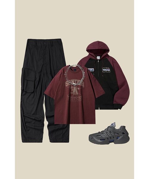 TRAVEL(トラベル)の「TRバルーンマルチポケットパンツブラック(スウェットパンツ・メンズ・その他・LARGE/MEDIUM/SMALL)」の12枚目の写真