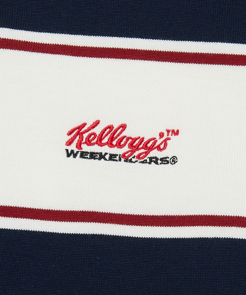 WKNDRS(ウィーキャンドース)の「KELLOGGS RUGBY PIQUE (NAVY)(ポロシャツ・レディース・その他・LARGE/X-LARGE/MEDIUM)」の3枚目の写真
