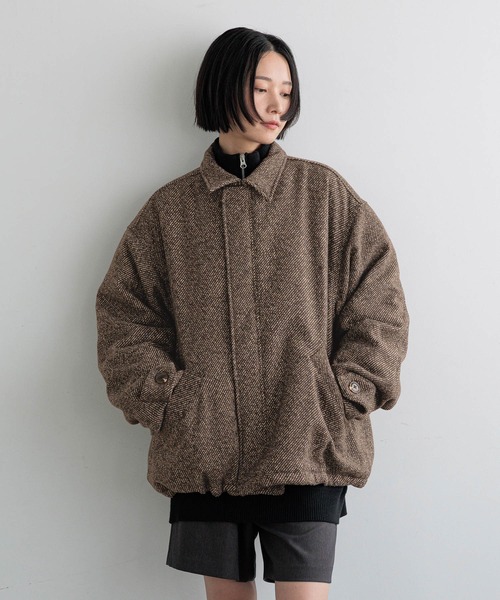 LFM(U)】ツイードZIPブルゾン 619539（ブルゾン）｜LOWRYS FARM