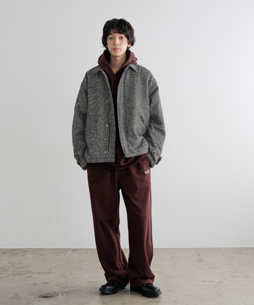 LOWRYS FARM(ローリーズファーム)の「【LFM(U)】ツイードZIPブルゾン 619539(ブルゾン・メンズ・ブラック/ブラウン・MEDIUM/LARGE)」の11枚目の写真