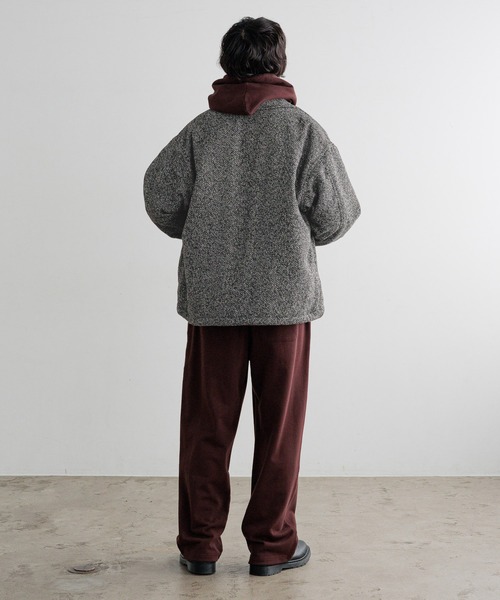 LOWRYS FARM(ローリーズファーム)の「【LFM(U)】ツイードZIPブルゾン 619539(ブルゾン・メンズ・ブラック/ブラウン・MEDIUM/LARGE)」の14枚目の写真