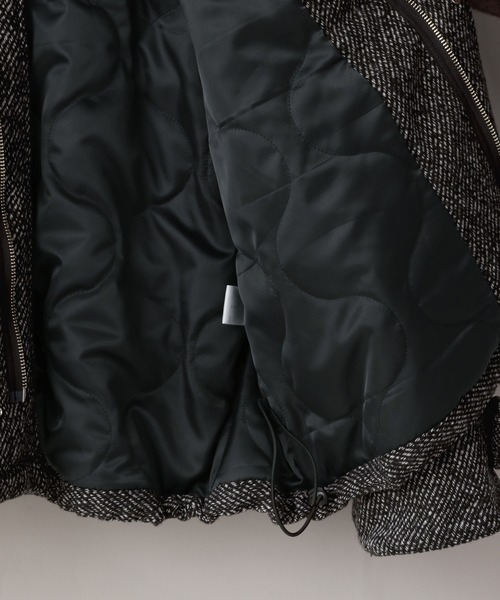 LOWRYS FARM(ローリーズファーム)の「【LFM(U)】ツイードZIPブルゾン 619539(ブルゾン・メンズ・ブラック/ブラウン・MEDIUM/LARGE)」の18枚目の写真