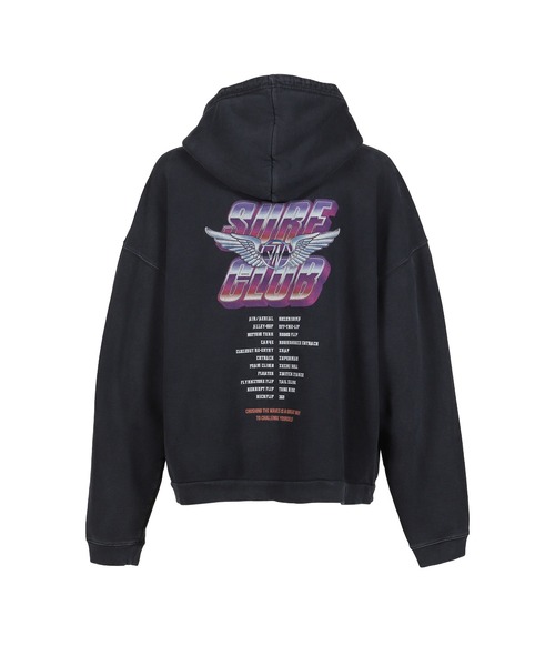 FEATHER ZIP HOODIE（パーカー）｜JUN/NAKAYAMA（ジュンナカヤマ）の