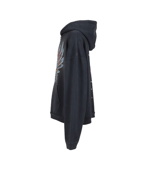 FEATHER ZIP HOODIE（パーカー）｜JUN/NAKAYAMA（ジュンナカヤマ）の