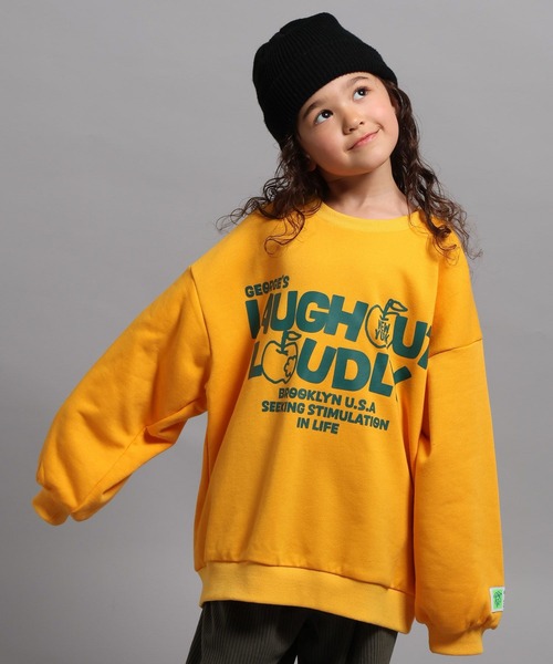 GEORGE'S(ジョージズ)の「【KIDS】カラーアソートプルオーバー(スウェット・キッズ・ホワイト系その他/イエロー/ブルー・110/130/150)」の1枚目の写真