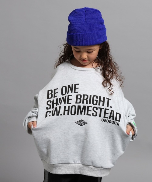 GEORGE'S(ジョージズ)の「【KIDS】カラーアソートプルオーバー(スウェット・キッズ・ホワイト系その他/イエロー/ブルー・110/130/150)」の12枚目の写真