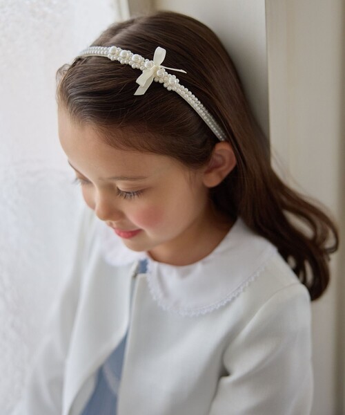 パールリボンカチューシャ（カチューシャ）｜ANY（エニィ）の