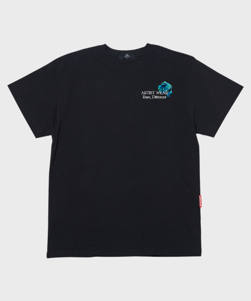 ARTISTWEAR（アーティストウェア）の「[ATW] コールドフラワー半袖Tシャツ_BK（Tシャツ/カットソー・レディース・ブラック・SMALL/MEDIUM/LARGE/X-LARGE/XX-LARGE/XXXX-LARGE）」の11枚目の写真