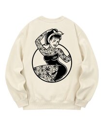 KMC0185 キューティガールズ起毛 スウェットクリーム