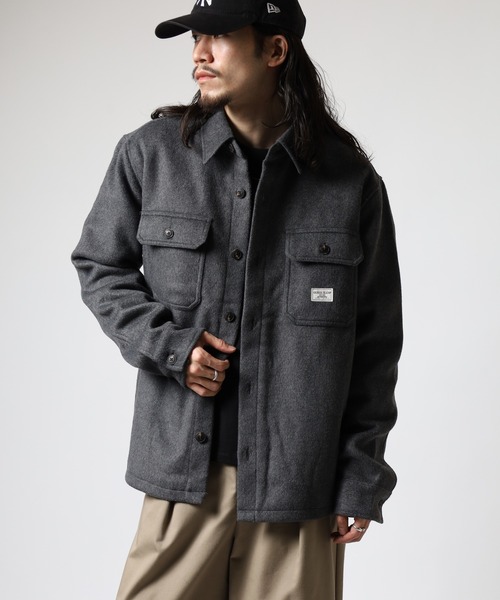 GUESS JEANS(ゲスジーンズ)の「GUESS JEANS ウール チェックシャツジャケット(ブルゾン・メンズ・ブラック/マルチ/ヘザーグレー・S/XL/M/L)」の16枚目の写真