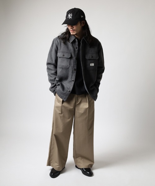 GUESS JEANS(ゲスジーンズ)の「GUESS JEANS ウール チェックシャツジャケット(ブルゾン・メンズ・ブラック/マルチ/ヘザーグレー・S/XL/M/L)」の20枚目の写真