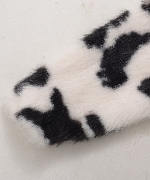 DAESE TOKYO(デセトウキョウ)の「『DAESE TOKYO/デセトウキョウ』COW柄ショート丈ブルゾン(ブルゾン・レディース・ブラック・FREE)」の12枚目の写真