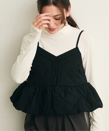 Lunea | キルティングバルーンビスチェ(キャミソール)